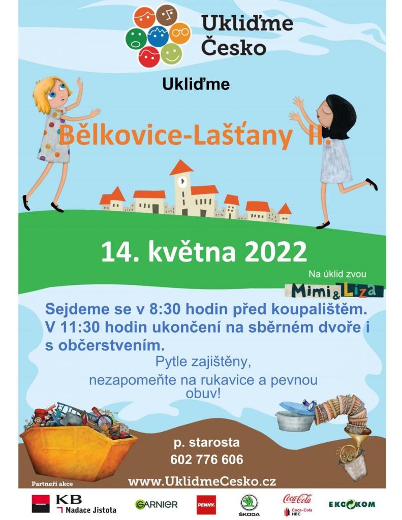 Ukliďme Česko v obci Bělkovice-Laštany 1