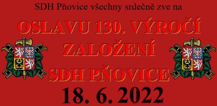 Oslava 130. výročí založení SDH Pňovice 1