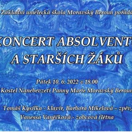 Koncert absolventů a starších žáků ZUŠ Moravský Beroun 1