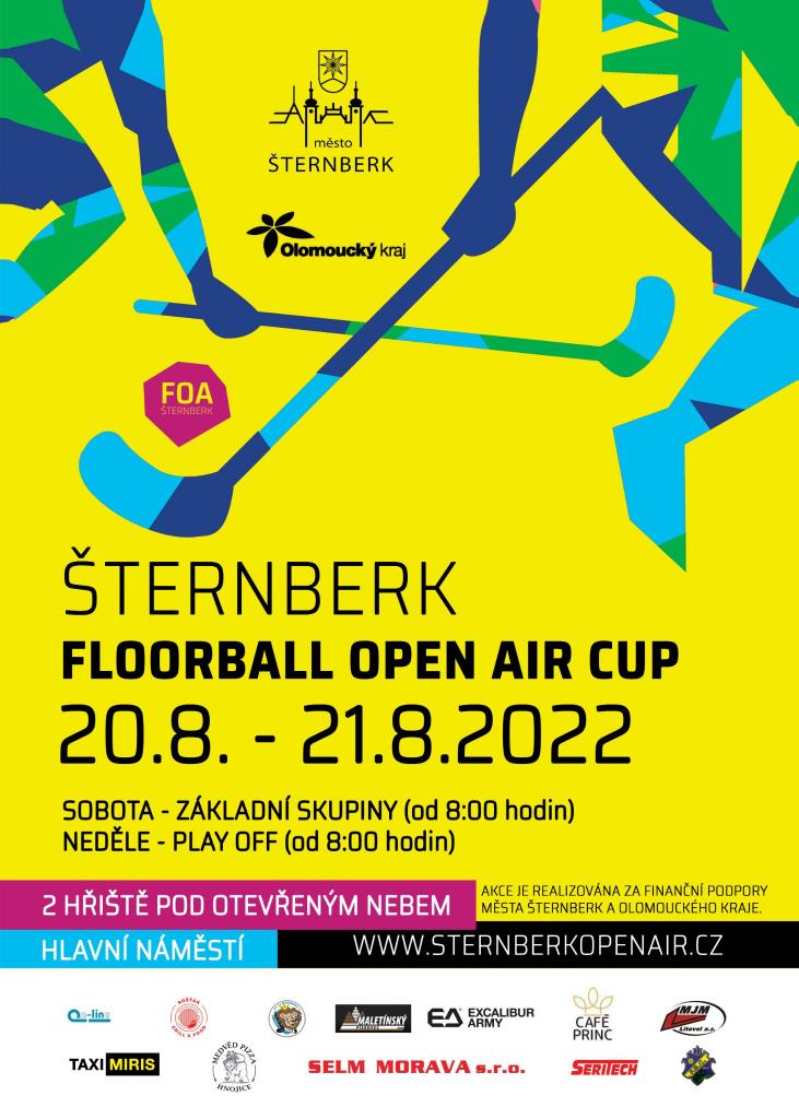 Šternberk Open air cup - florbalový turnaj
