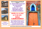 XI. benefiční koncert na záchranu a opravu kaple sv. Jana Nepomuckého v Sedmi Dvorech 1