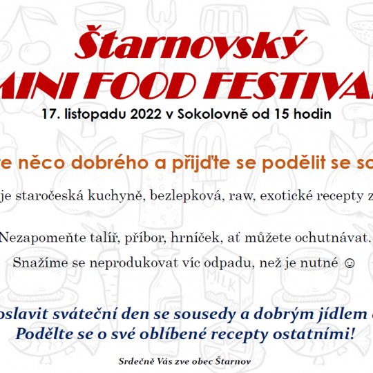 Štarnovský mini food festival  1