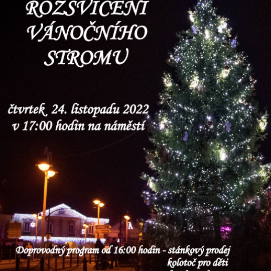 Rozsvícení vánočního stromu v Moravském Berouně 1