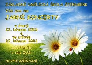 Jarní koncert Základní umělecké školy Šternberk
