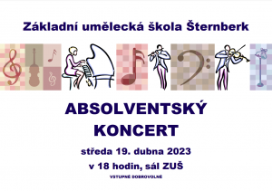 Absolventský koncert ZUŠ Šternberk