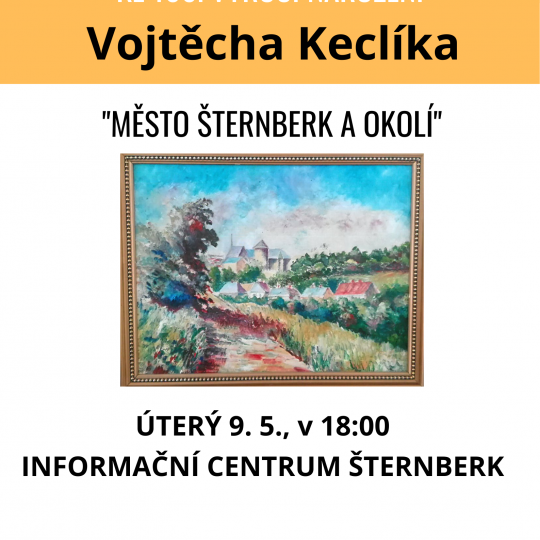 Výstava obrazů - Vojtěch Keclík - 100. výročí narození  2