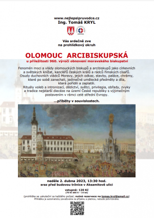 Prohlídkový okruh: Olomouc Arcibiskupská