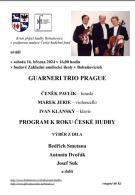 Koncert: Guarneri Trio Prague 1