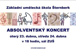 Absolvenský koncert ZUŠ Šternberk