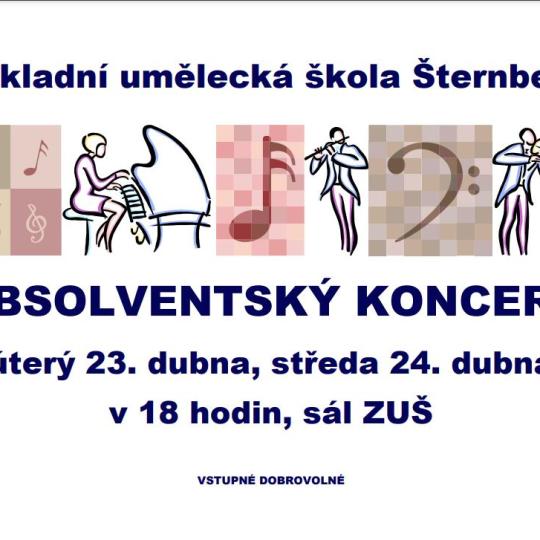 Absolvenský koncert ZUŠ Šternberk 1
