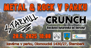 Rockový koncert kapely CRUNCH 1