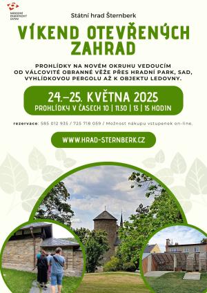 Víkend otevřených zahrad – speciální prohlídky hradním parkem  3