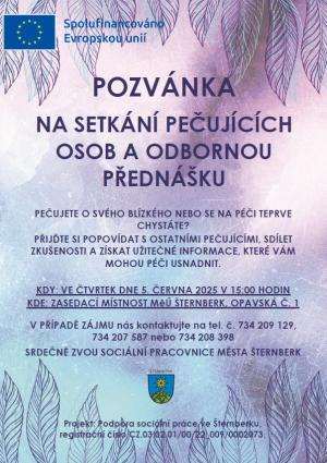 Setkání pečujících osob a odborná přednáška 1