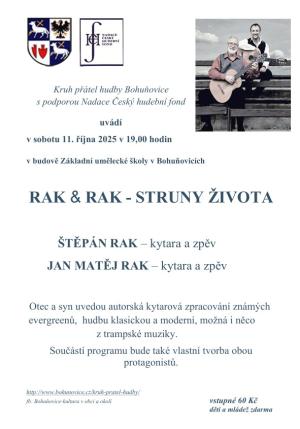 Koncert Bohuňovice: Struny života 1